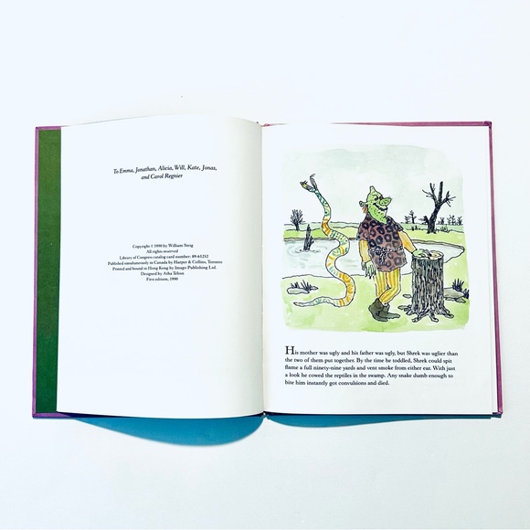 FIRST EDITION (1990) “Shrek” Children’s Picture Book by William Steig - Picture 5 of 10